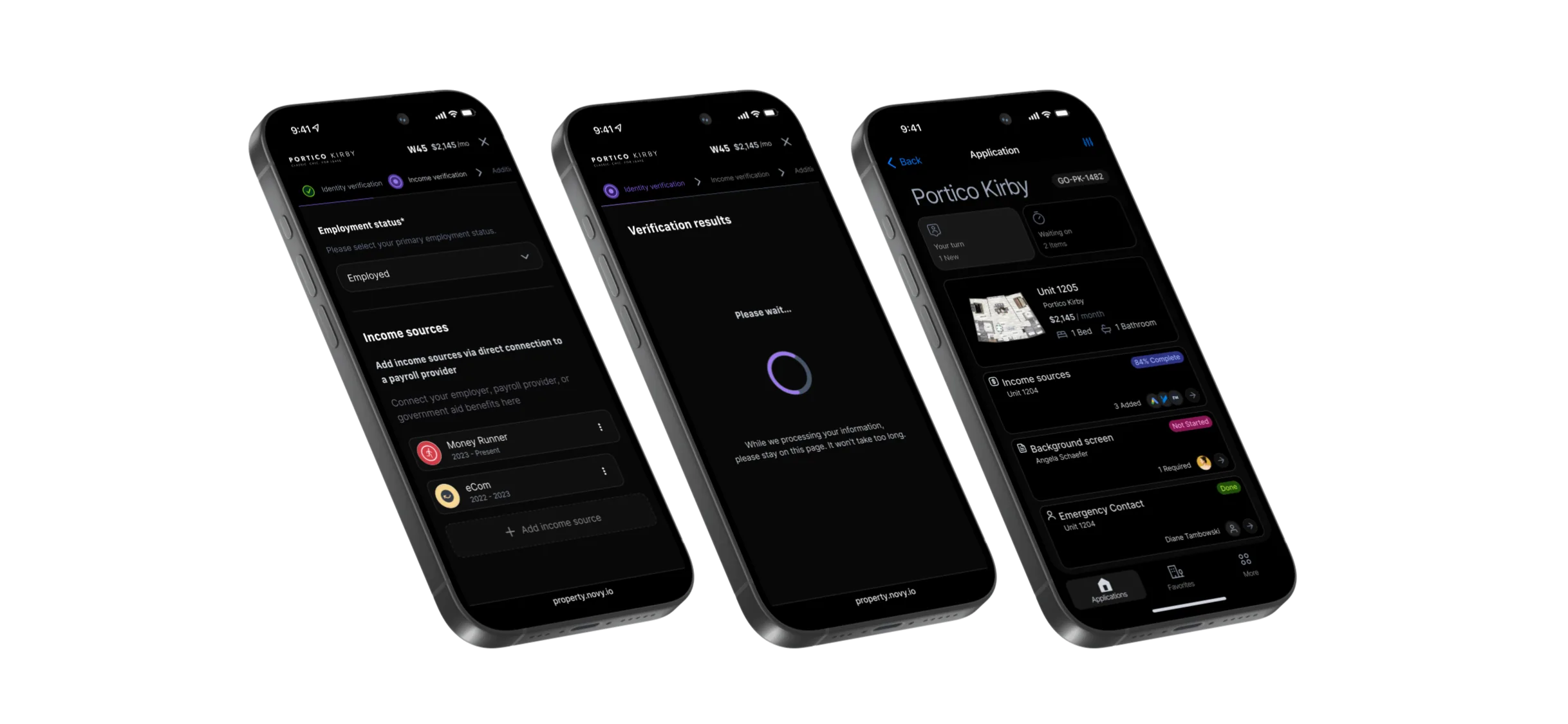 NOVY Platform — Apply