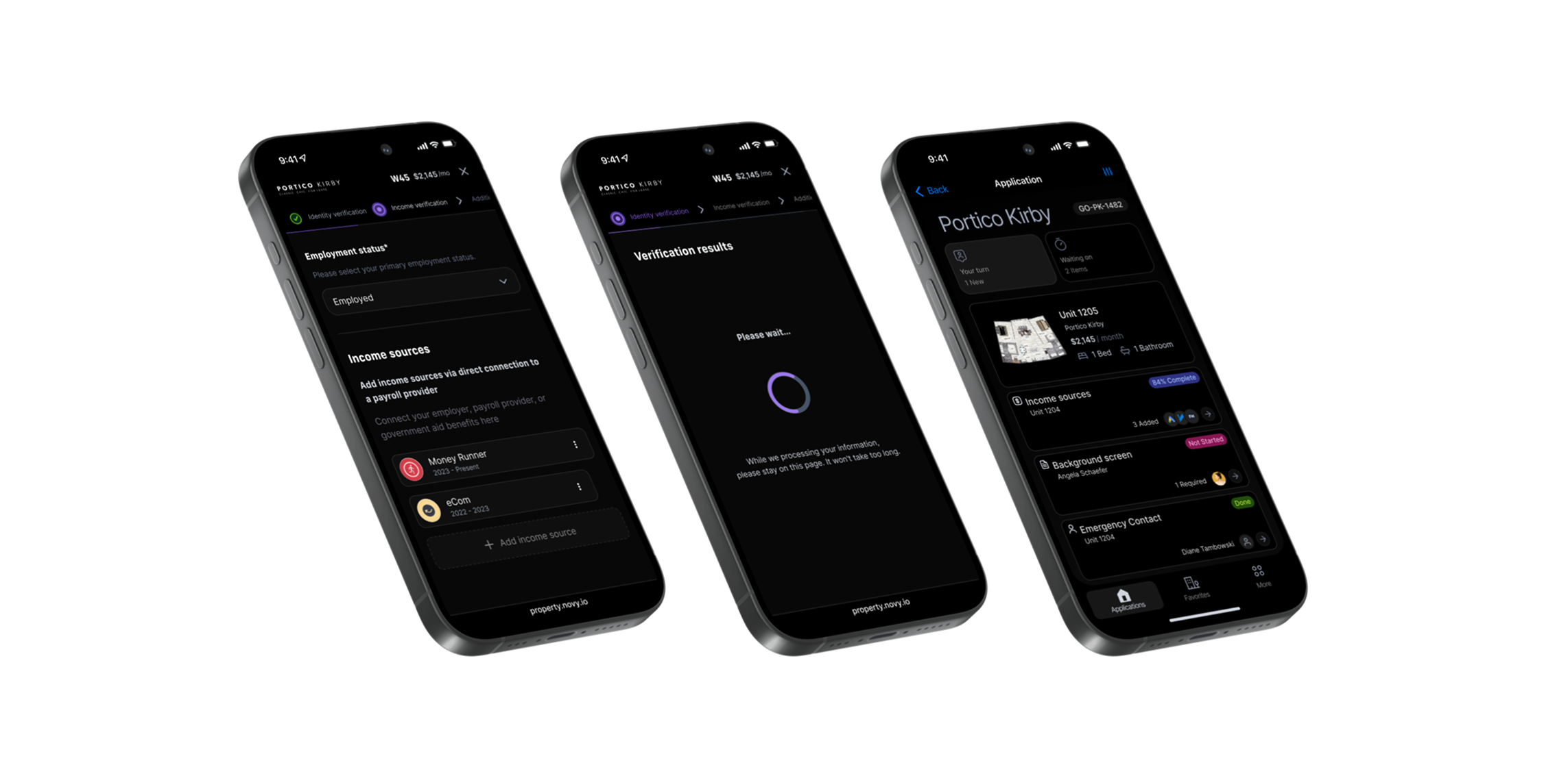 NOVY Platform — Apply